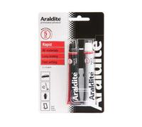 Araldite Rapid Epoxy Adhesive 2 X 15Ml Tubes (2 Packs) - Fast-Setting Strong 2-Part Glue For Metal, Wood & Ceramics