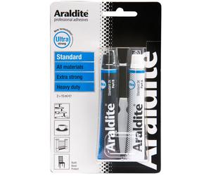 ARALDITE STANDARD RAPID PUTTY EPOXY CRYSTAL INSTANT ADHESIVE GLUE STRONG