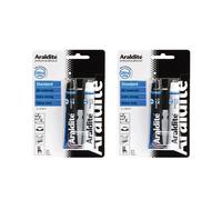 Araldite Ultra Adhesive 2 Part Epoxy Glue Strong Fast Heavy Duty NEW UK 2 X 15ML