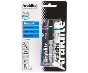 Araldite Ultra Strong Standard 2 x 15ml Pack Extra Strong Heavy Duty