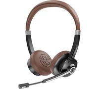 Arama Bluetooth Headset with Noise Canceling Microphone,Wireless Headset for Cell Phone/Laptop/Table, Wireless Headphones with Microphone - DSP Noise Cancelling-Works with Skype,Zoom