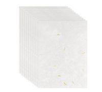 Aramanara 100 Sheets A4 Mulberry Handmade Papers, Natural Fiber Rice Papers, Tissue Washi Paper for Decoupage Paper, DIY Art Crafts, Writing, Painting, Calligraphy