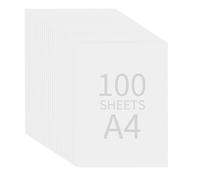 Aramanara 100 Sheets A4 Watercolour Paper, 300 GSM Oil Painting Papers, White Art Watercolour Painting Paper for Drawing, Oil Paints, Sketching