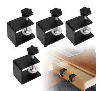 Aramanara 4 Pcs Woodworking C Clamps, Universal Drawer Front Installation, Heavy Duty Metal Tiger Clamp for Woodworking Fixed Repair