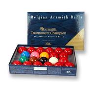 ARAMITH 2 1/16" (52.4mm) TOURNAMENT SNOOKER BALL SET FOR FULL SIZE SNOOKER