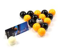 Aramith EXCLUSIVE Premier SILVER 8 BALL Edition YELLOW and BLACK Pool Balls
