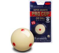 Aramith Pool Cue Ball - Pro Cup 2-1/4" Ball Size - 57.2mm USA Size 6 Dot