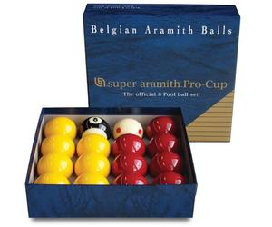 Aramith Pool Super Pro Cup Balls 50.8mm