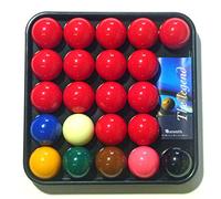 Aramith SET OF PREMIER FULL SIZE 2 1/16" SNOOKER BALLS COMPLETE WITH BALL TRAY**