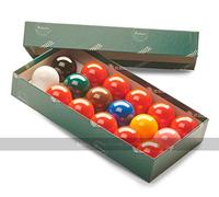 Aramith Snooker Balls (1 and 3/4 inch, 44mm, with 10 reds)