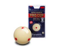 Aramith Super Pro-Cup Snooker Cue Ball 2 1/16" - 52.4 mm - 6 Red Dots in a Blister