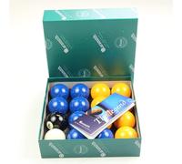 Aramith Yellow and Blue 50.8 mm Billiard or Pool Balls