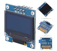 Aramox 0.96 Inch OLED Module 128x64 Display with SPI/IIC Interface, Self-Illuminating Screen for MSP430 Projects, High Resolution 12864 LCD Module for DIY Electronics
