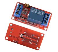 Aramox 1 Channel Optocoupler Relay Module, 5V 12V 24V for Industrial Automation with Fault-Tolerant Design and Clear Indicators, Perfect for DIY Projects and Control Systems (5V)