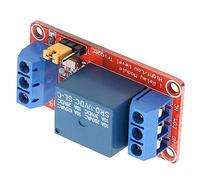 Aramox 1 Channel Optocoupler Relay Module, 5V 12V 24V for Industrial Automation with Fault-Tolerant Design and Clear Indicators, Perfect for DIY Projects and Control Systems (12V)