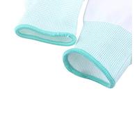 Aramox 1 Pair Anti Static Gloves, Nylon Fiber PU Coated Ergonomic Work Gloves for Electronics Repair and Assembly (M Green)