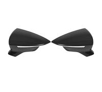 Aramox 1 Pair Rearview Mirror Covers Back Mirror Cap Wing Mirror Housing Side Mirror Protector Replacement for SEAT Mk3 Mk5 KJ7(Carbon Fiber Pattern)