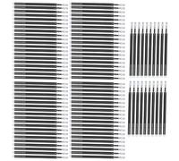 Aramox 100Pcs Marking Pen Refill, High Temperature Disappearing Ink for Tailoring, 60C Erasable Precise Markers for Sewing and Quilting (Black)