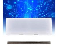 Aramox 10Pcs Electric Wood Planer Vane/Wing, High Speed Steel Industrial Planer Blades for Craftsman, Easy to Install, High Fit, Double Edged, Strong Performance, Suitable for