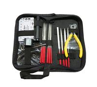 Aramox 15Pcs Guitar Repair Tool Set, Essential Guitar Maintenance Kit with Polishing Files for Beginners and Pros