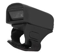 Aramox 2.4G Wireless Finger Barcode Scanner Built in Battery for Supermarket Express Clothing Management, Wearable Barcode Reader for IOS, Red LED CCD Scanning Tool