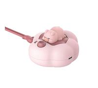 Aramox 2 in 1 Cartoon Hand Warmer Night Light Overheat Protection USB Rechargeable Hand Warmer for Work and Sports, Blue/Brown, 190 X 93 X 60mm (Aramoxs8dftnv1u0-3)