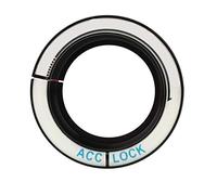 Aramox 2005-2018, Luminous Ignition Switch Trim Ring Circle Key Hole Cover, Novel and Fashionable, with Fluorescent Light At Night Time, for Decorate Ignition Switch Appearances (Black)