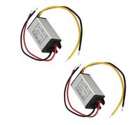Aramox 24V to 12V Voltage Converter, Aluminum Alloy DC Voltage Regulator 1A 12W IP68 95% Efficiency for Car Truck Marine Solar Systems Outdoor Use