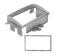 Aramox 2Din Stereo Radio Fascia DVD Audio Player Navigation Panel Frame Fit for i20 2008+