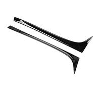 Aramox 2Pcs Black Rear Trunk Spoiler Side Tail Wing Sticker Car Wing Spoiler Lip for 7 MK7 2014-2017