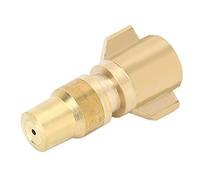 Aramox 2Pcs G1/4 Copper Agricultural Misting Nozzle Easy Installation and Replacement Water Spraying Nozzle with Multiple Spray Functions, Wide Atomization Range and Fine Misting Effect