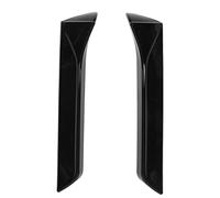Aramox 2Pcs Left Right Rear Window Side Spoiler Wing Exterior Trim ABS Replacement for SEAT 5F Mk3 MK3.5 2013-2021(Glossy Black)