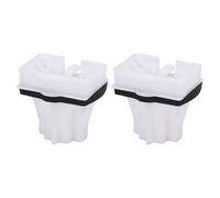 Aramox 2Pcs Rear Seat Fastener Clip 1609267180 Rear Seat Fixed Clamp Safety Back Seat Clamp Fixed Buckle for C3 XR C3L C4 Aircross Elysee
