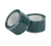 Aramox 2PCS Self Fusing Silicone Tape Self Adhesive Water Proof Tape for Water Pipe Hose Repair 1.5m Length 2.5cm Width (Green)