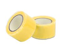 Aramox 2PCS Self Fusing Silicone Tape Self Adhesive Water Proof Tape for Water Pipe Hose Repair 1.5m Length 2.5cm Width (Yellow)
