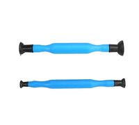 Aramox 2pcs/Set Valve Grinding Stick Valve Lapping Tool Valve Grinder Stick Lapping Tool Plastic Handle Engine Cylinder Maintenance Blue