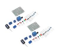 Aramox 2PCS Water Sensor Module PCB Liquid Sensor Controller 12V Automatic Drainage Control Board for Water Tanks Pools Basements Rainwater Pump Use