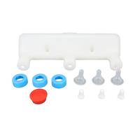 Aramox 3 Pacifier Small Animal Milk Feeder Milk Feeding Tool Farm Drinking Equipment with 3L Capacity 3 Nipples for Piglet Puppy Goat Calf Farm Animals