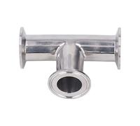 Aramox 3 Ways Pipe Tee Joint Fitting 304 Stainless Steel Quick Connect T Shaped Connector 150F Hose Adapter for Plumbing & Industrial Use (19)