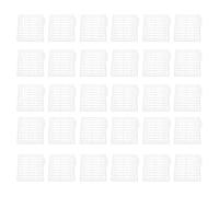 Aramox 30PCS Bait Stoppers, Plastic Hair Rig Stops for Carp Fishing for Boilies Pellets Meat Corn, Fishing Tackle Accessory (White)