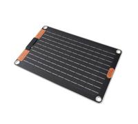 Aramox 30W 5V3A Double Sided Solar Panel, Ultra Slim | Monocrystalline Silicon Construction, Fast Charging for Phones, Water Impermeable Design, Outdoor Camping Hiking Power Supply