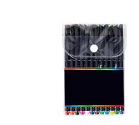 Aramox 36 Color Fineliner Pens, 0.4mm Fine Point Journaling Pens with Water Based Ink, Tip, for Writing Drawing Note Taking Coloring School Office (24 colors)