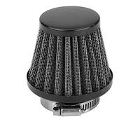 Aramox 38mm Air Filter Intake Induction Kit for Off-road Motorcycle ATV Quad Dirt Pit Bike, High Flow, Black, Metal with Clamp