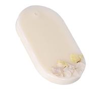 Aramox 3Pcs Aromatherapy Wax Tablets, Paraffin Scented Wax Tablets with Freesia Fragrance, Wardrobe Deodorizing Hanging for Car Bedroom Closet Living Room (Oval 1.2x0.6x0.3 Meter / 3.9x2x1ft)