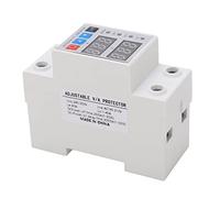 Aramox 40A Voltage Protective Device, Mystical/Fantasy Retardant PC, Over Under Voltage Protection Relay with Dual Display, Ideal for Electrical Appliances