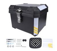 Aramox 45L Motor Top Case, Water Proof Detachable Motor Trunk with Dual Reduction Base for Universal Fit on Motorcycles and Electric Bikes