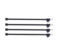 Aramox 4PCS 14 Inch Extended Air Chuck, Stainless Steel Dual Head Tire Inflation Tool, Perfect for RV Truck and Automotive Use