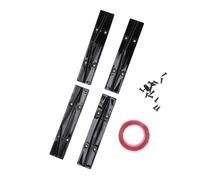 Aramox 4pcs Rear Bumper Lip Diffuser, Aerodynamic Lower Bumper Lip Diffuser Spoiler Fin Universal Fit for Cars SUVs & Trucks