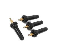Aramox 4Pcs Snap In Tire Valve Stems Rubber Pure Copper TPMS Sensor Valve Stem for Models