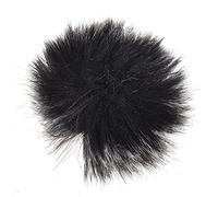 Aramox 5 Lapel Microphone Windshield Covers with Furry Windscreen Muffs,Reduce Wind Noise Effectively,Easy & Secure Attachment,Lightweight & Portable,Fit for Most Lapel (3)